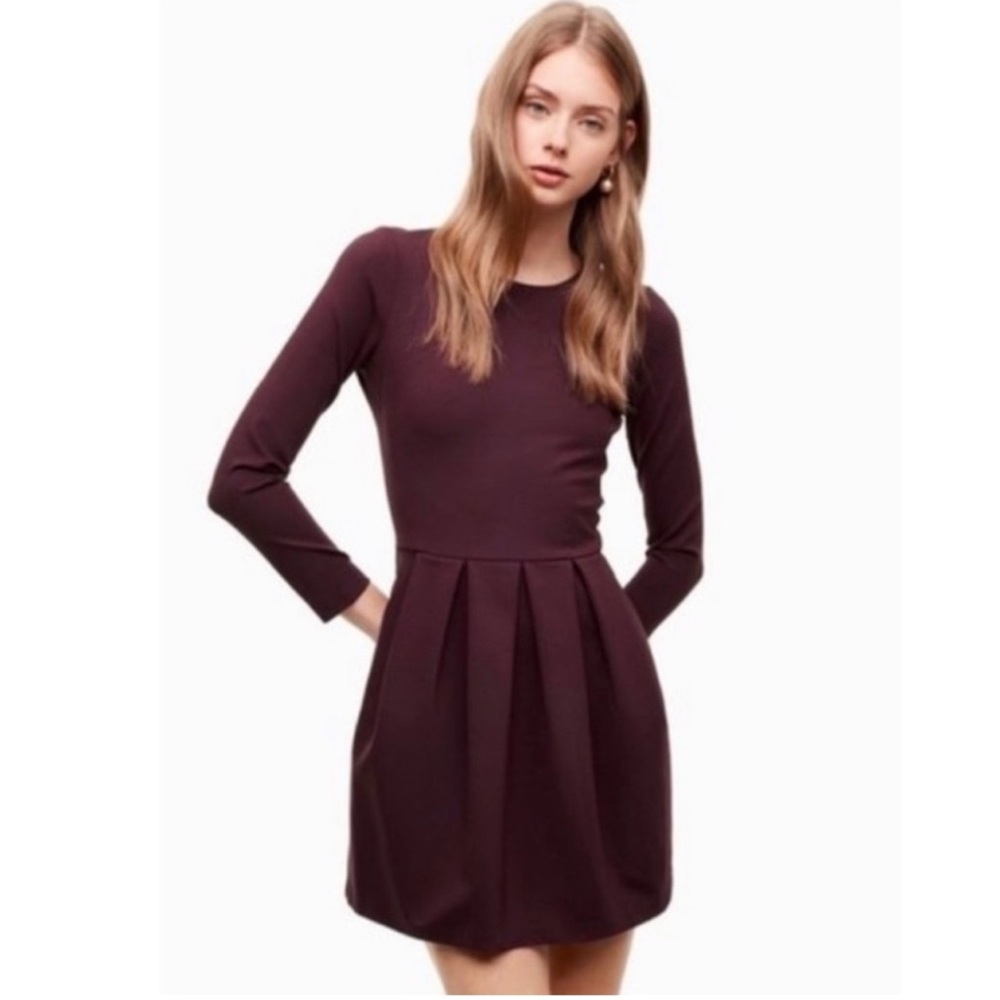 Aritzia Sunday Best Tartine stretch dress with pockets - Size 4